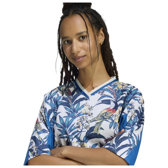 Adidas Γυναικεία κοντομάνικη μπλούζα x FARM Rio Premium T-Shirt